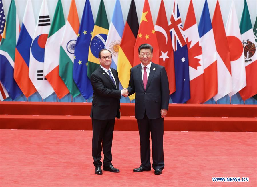 Presidente chinês profere discurso na cerimônia inaugural da Cúpula do G20