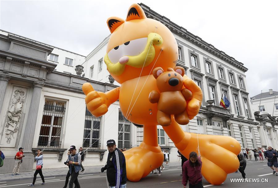 Bruxelas realiza parada do “Dia dos Balões”