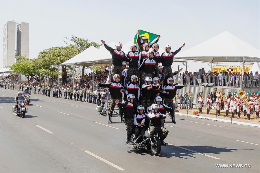Brasil comemora 194º Dia de Independência