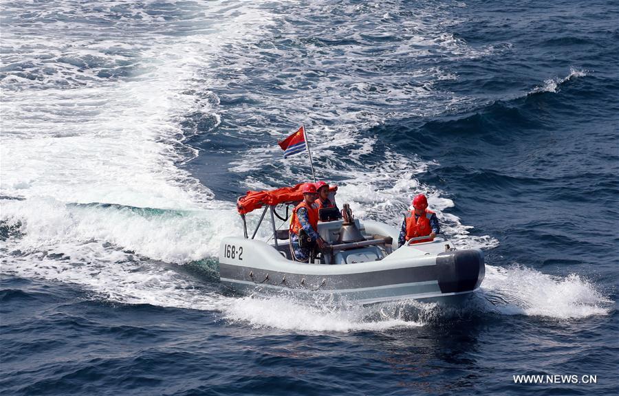 Exercício naval conjunto China-Rússia tem lugar no Mar do Sul da China