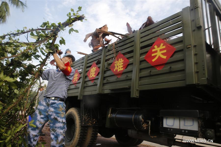 Xiamen aumenta esforços para se recuperar após passagem de tufão Meranti