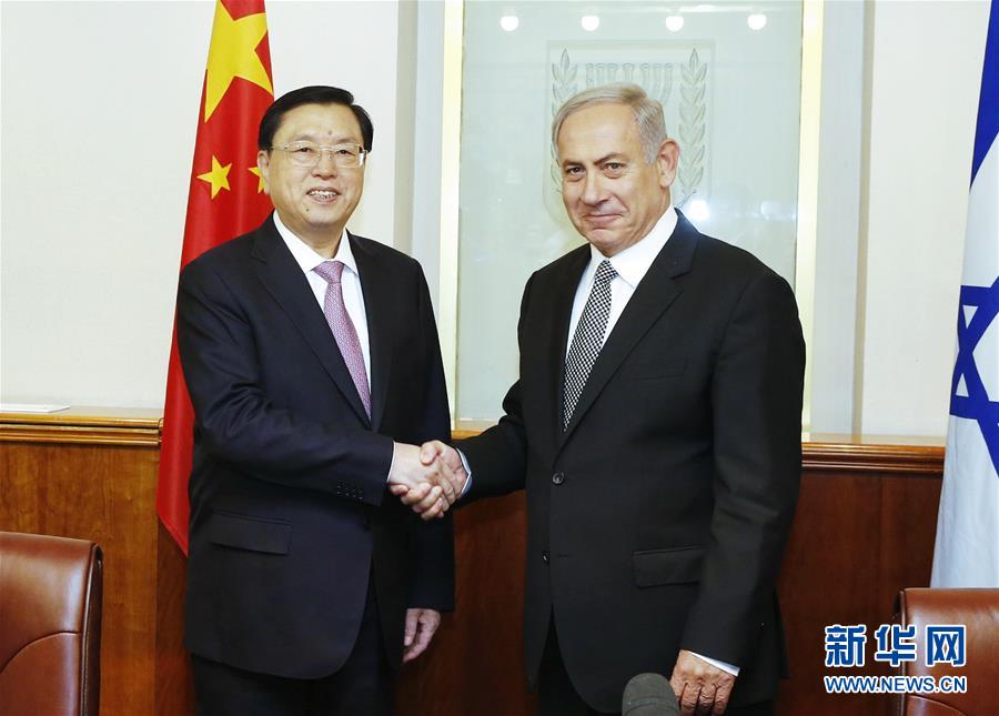 Líderes chinês e israelenses prometem intensificar cooperação bilateral