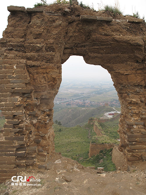 Arco da Grande Muralha na Província de Shanxi, na China, desaba em forte vendaval