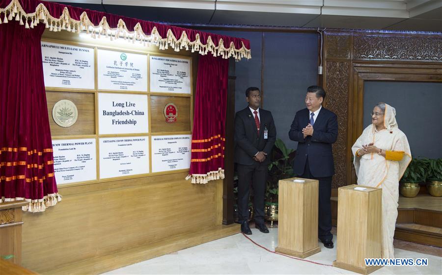 China e Bangladesh intensificam cooperação económica 