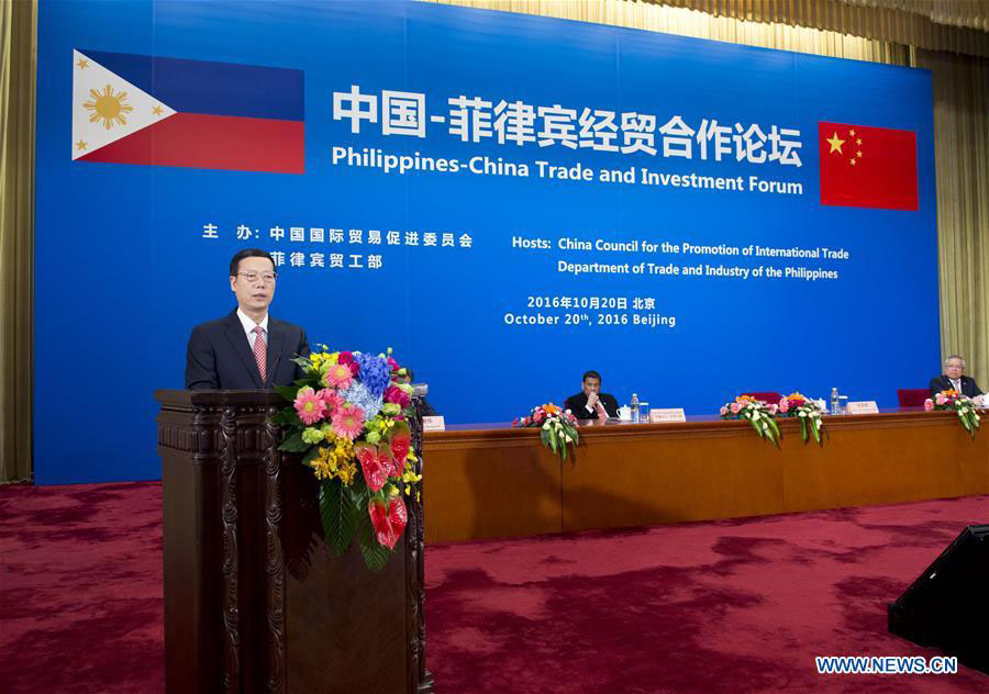 China e Filipinas almejam reforçar laços econômicos