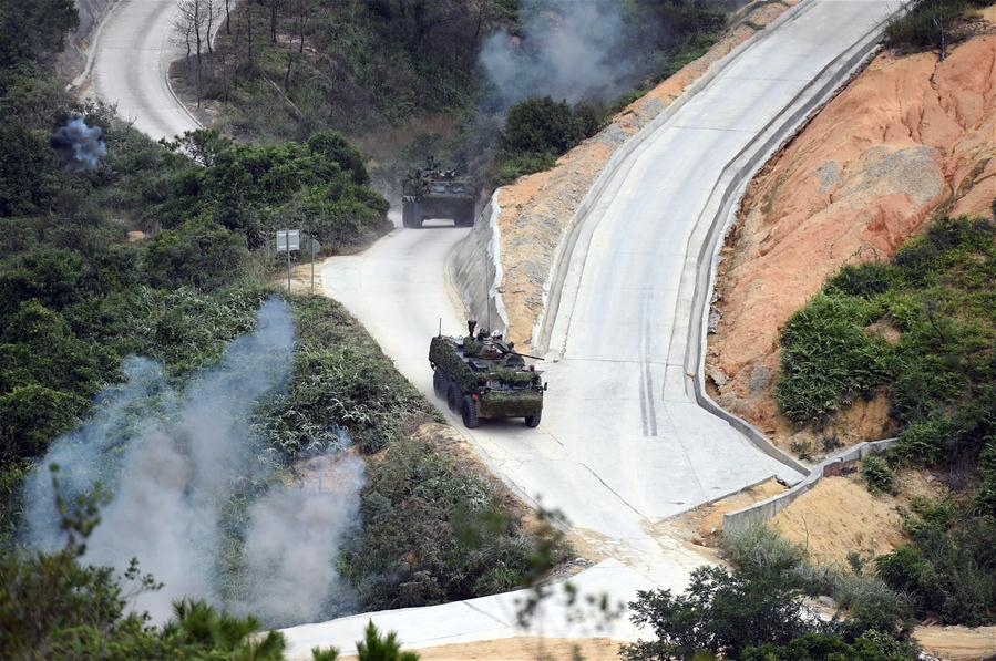 Exército de Libertação Popular da China realiza exercício militar na RAEHK