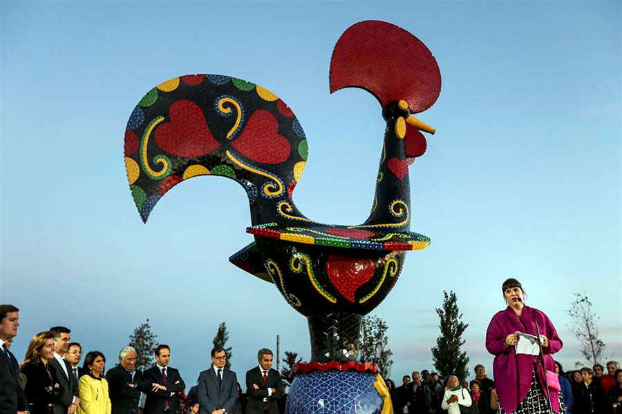 China é o próximo destino do “Pop Galo”, o novo e gigante Galo de Barcelos