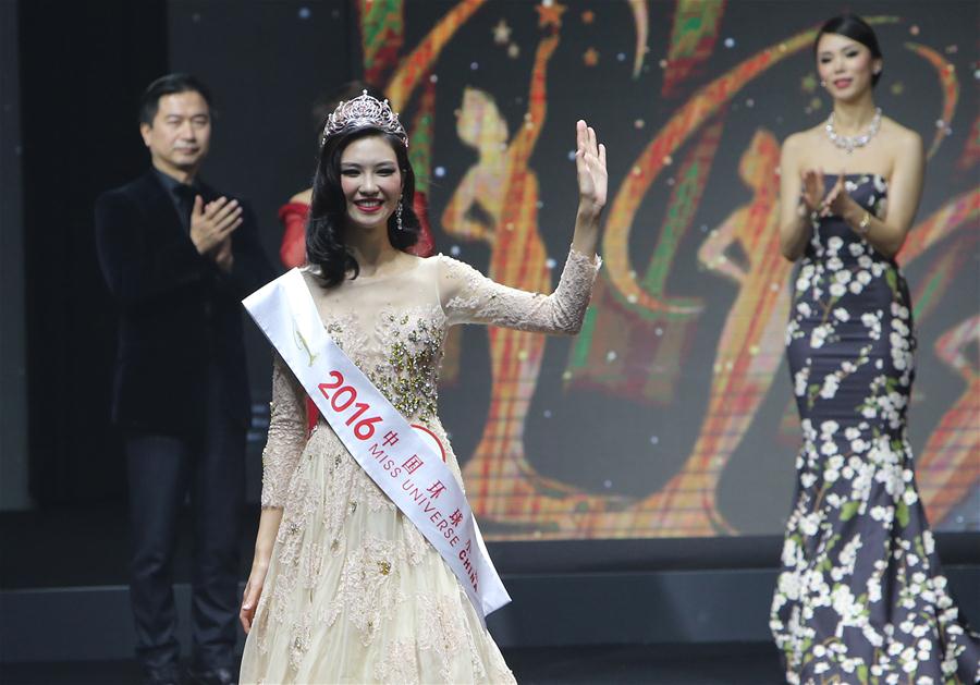 Li Zhenying vence Miss Universo China 2016