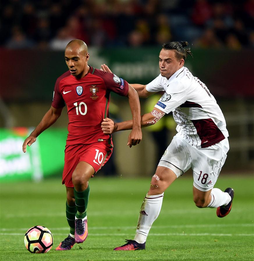 Eliminatórias para Copa do Mundo FIFA de 2018: Portugal vence Letônia por 4 a 1