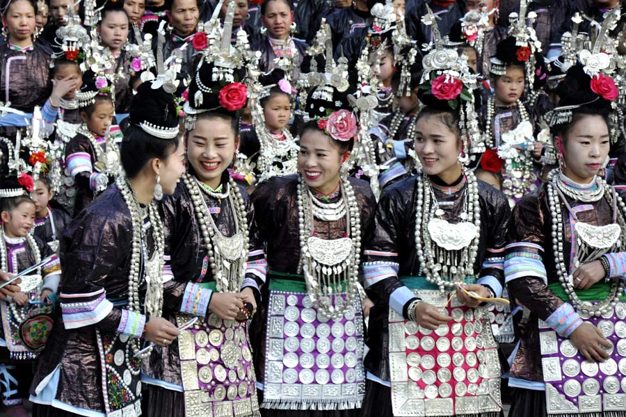 Expressão musical étnica apresentada em Guizhou