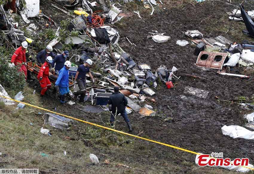 Acidente de avião com time da Chapecoense deixa 71 mortos na Colômbia