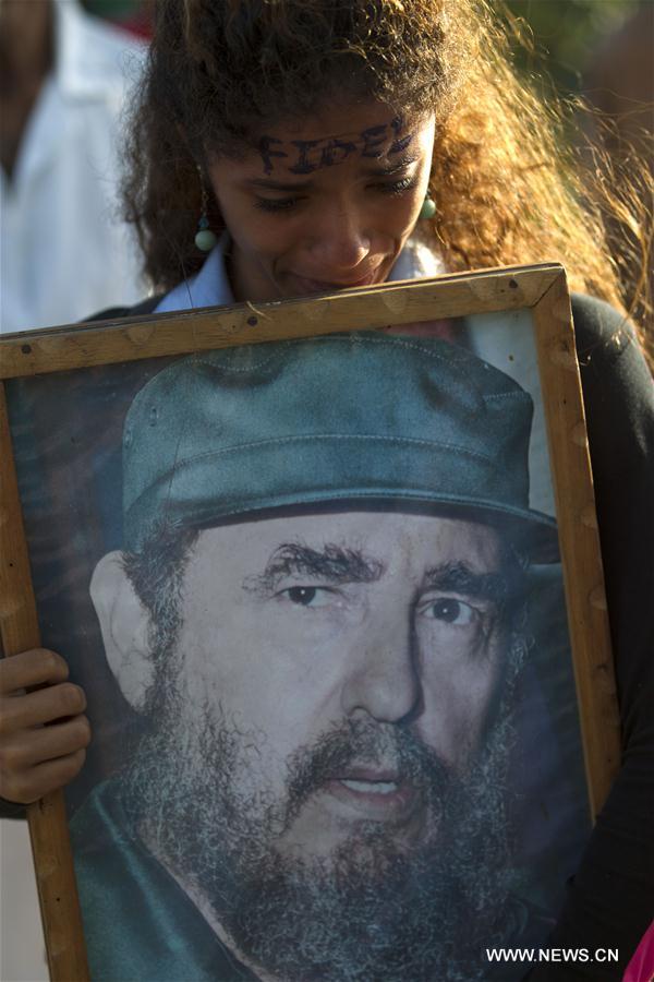 Cinzas de Fidel Castro repousam em Santiago de Cuba