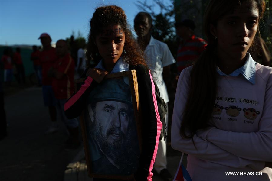 Cinzas de Fidel Castro repousam em Santiago de Cuba