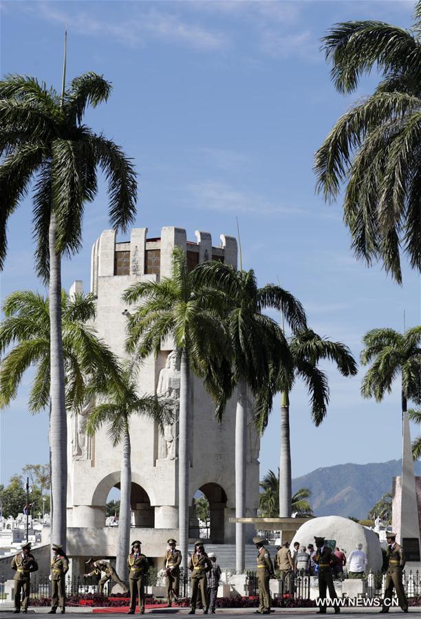 Cinzas de Fidel Castro repousam em Santiago de Cuba