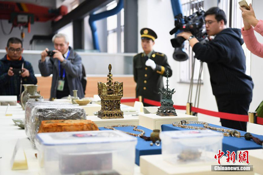 Shanghai expõe novas relíquias encontradas nas ruínas Qinglong