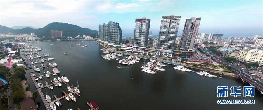 Fotografias aéreas captam panorama de Sanya