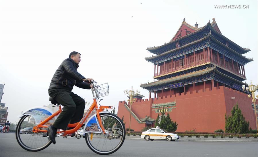 Cidades chinesas incentivam os cidadãos ao uso de bicicletas