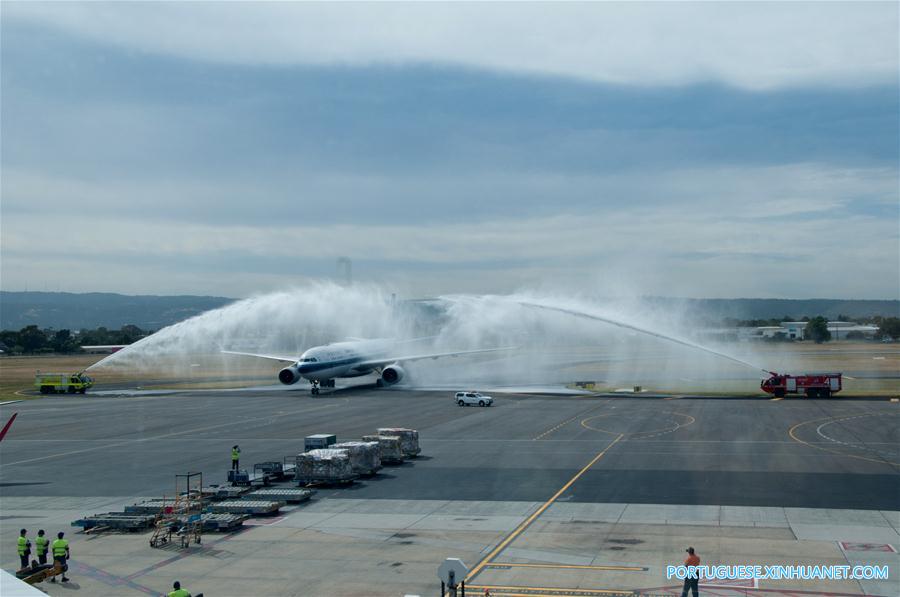 China Southern Airlines lança voo direto entre Guangzhou e Adelaide