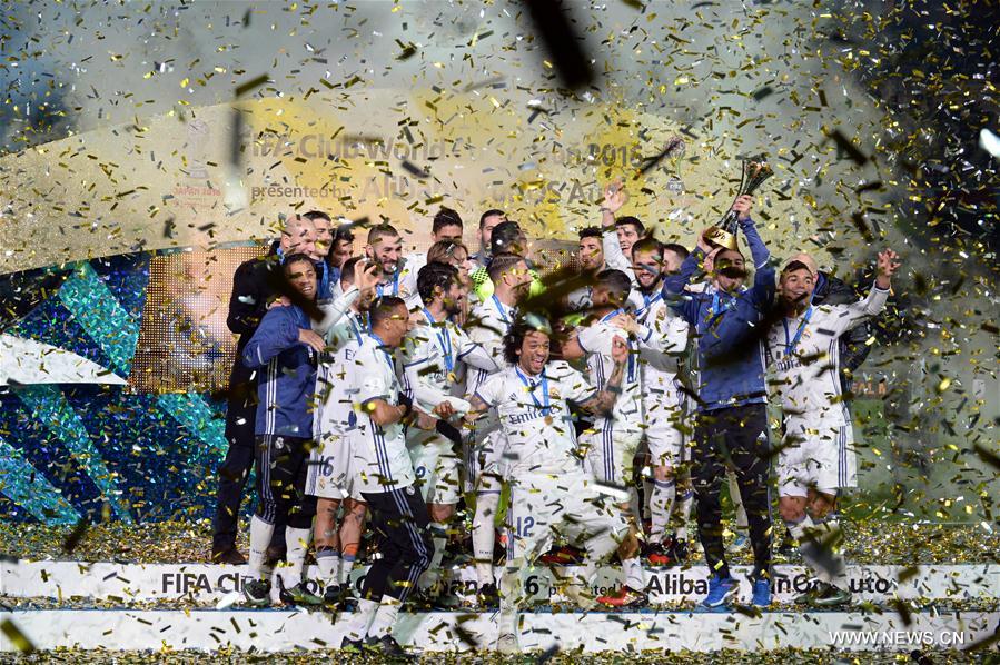 Hat-trick de Ronaldo garante vitória do Real Madrid na Copa do Mundo de Clubes