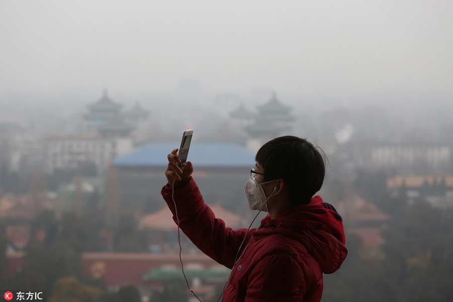 Smog mais forte do ano cobre cidades no norte da China