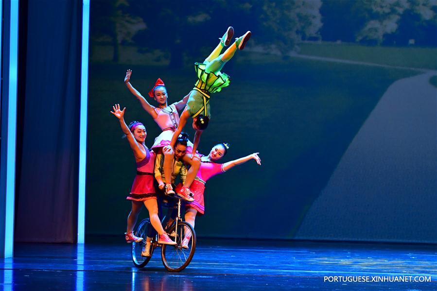 Luoyang realiza 3º Festival de Arte Acrobática da China