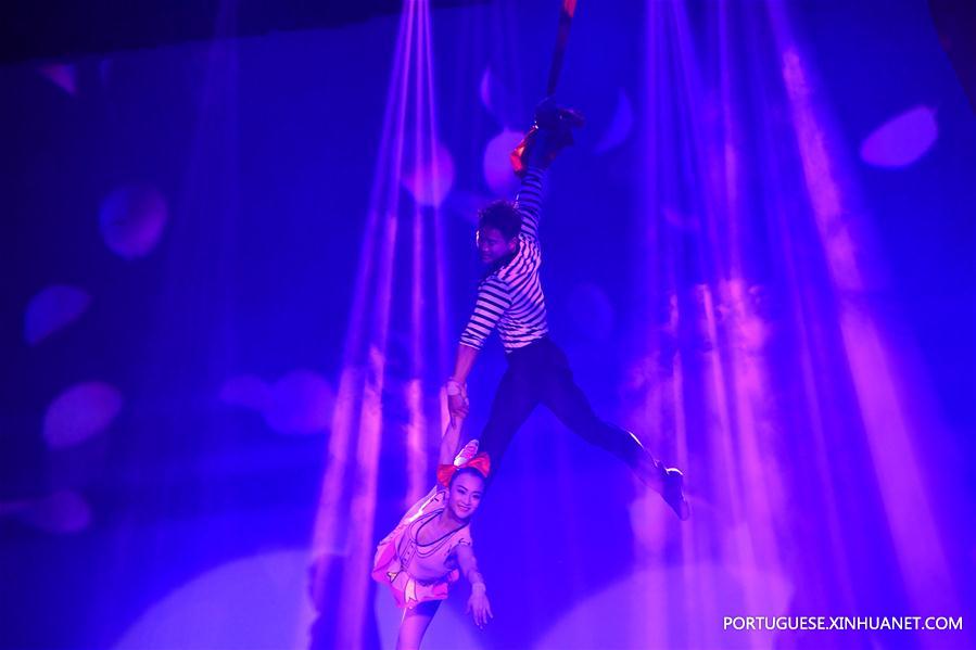 Luoyang realiza 3º Festival de Arte Acrobática da China