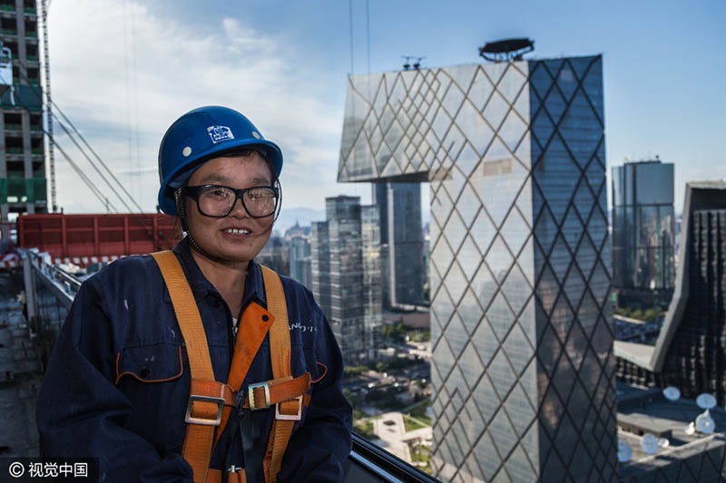 Os rostos por trás do edifício mais alto de Beijing