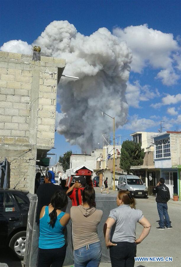 Explosão em mercado de pirotecnia no México deixa ao menos 27 mortos e 70 feridos