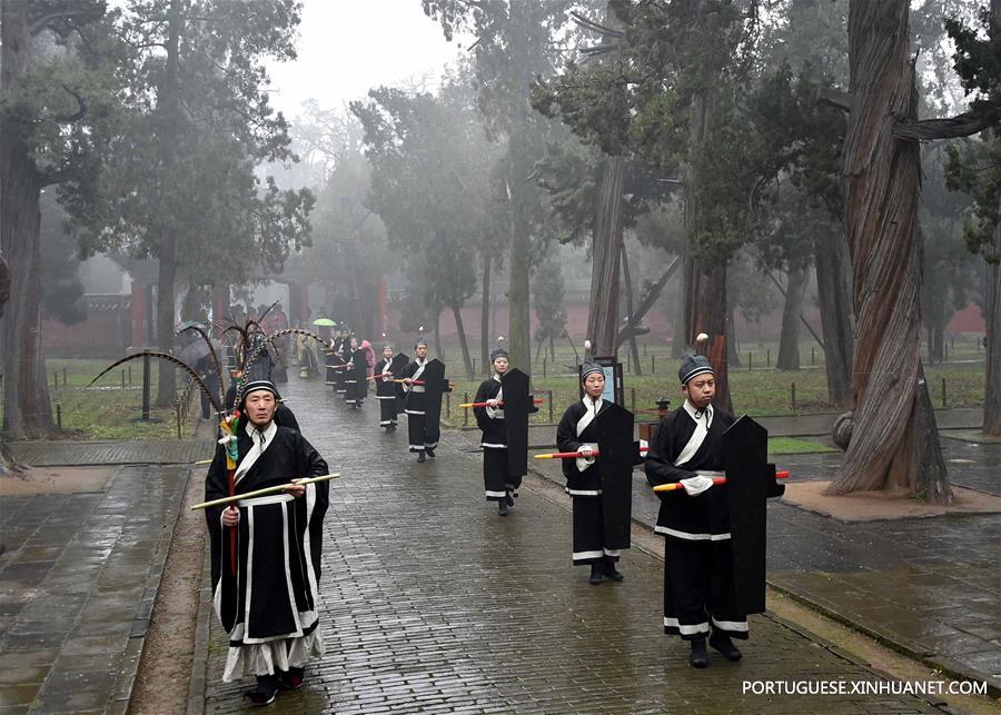 Ritual de oferenda para celebrar Mêncio é realizado em Shandong