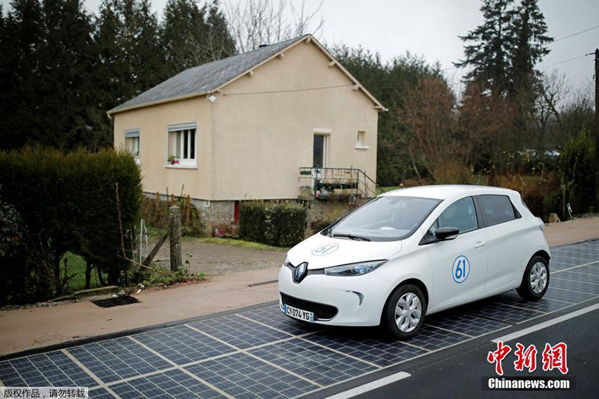 Primeira estrada solar do mundo é inaugurada em França