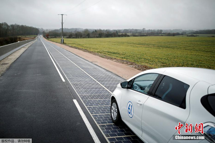 Primeira estrada solar do mundo é inaugurada em França