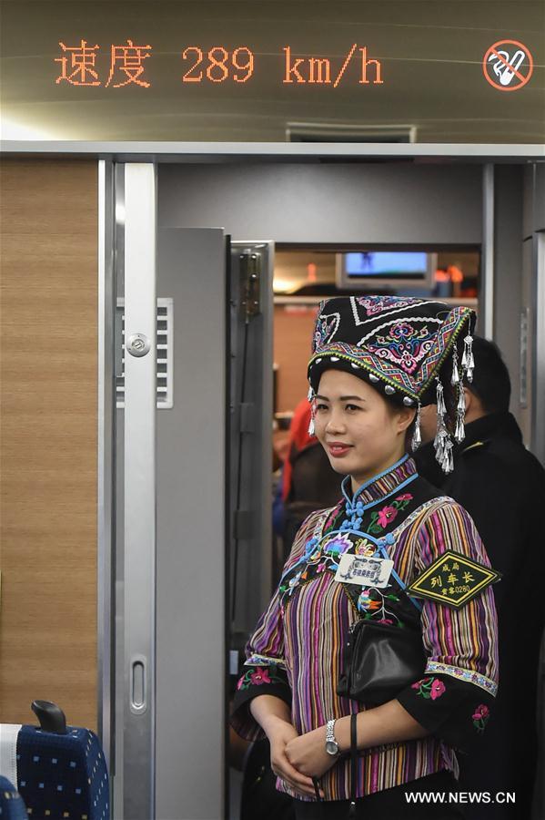 Inaugurada principal ferrovia de alta velocidade leste-oeste na China