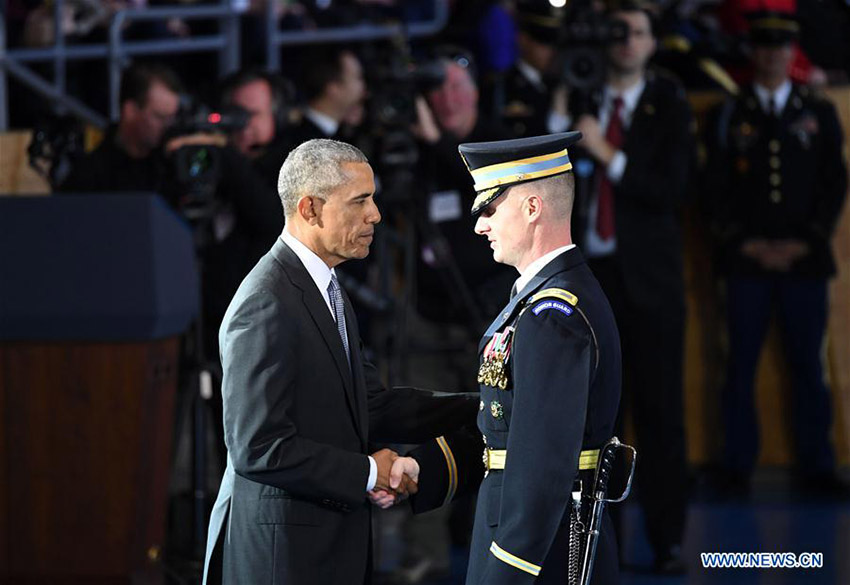 Forças armadas se despedem de Obama