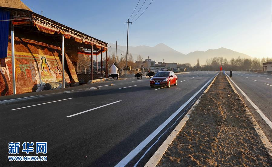 Concluída estrutura principal da estrada circular de Lhasa