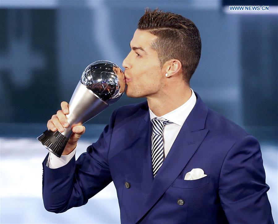 China reage à vitória de Cristiano Ronaldo no prémio “The Best” da FIFA