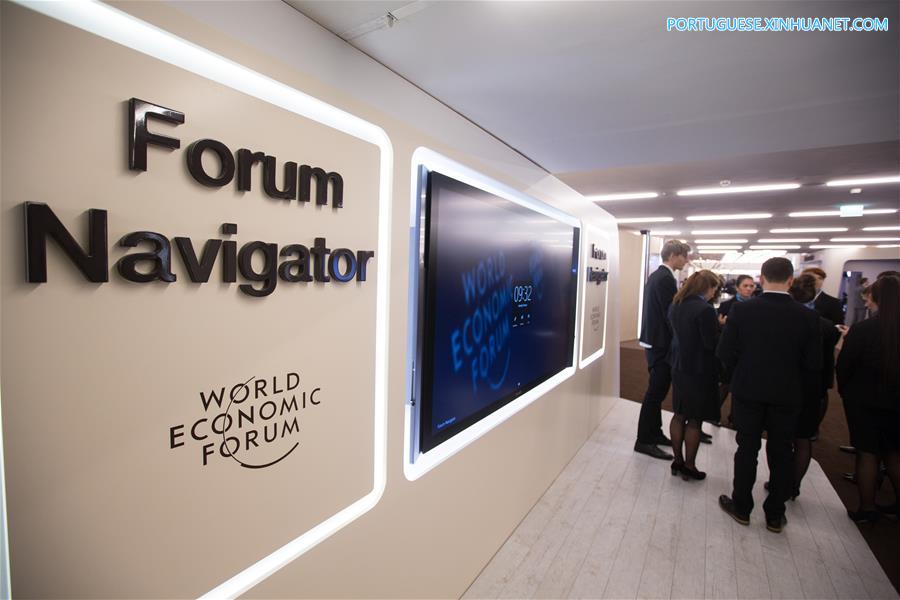 Preparativos para a 47ª Reunião Anual do Fórum Econômico Mundial avançam em Davos