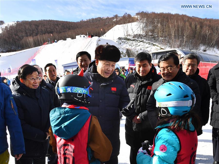 Presidente chinês destaca preparação de alta qualidade para Jogos Olímpicos de Inverno 2022