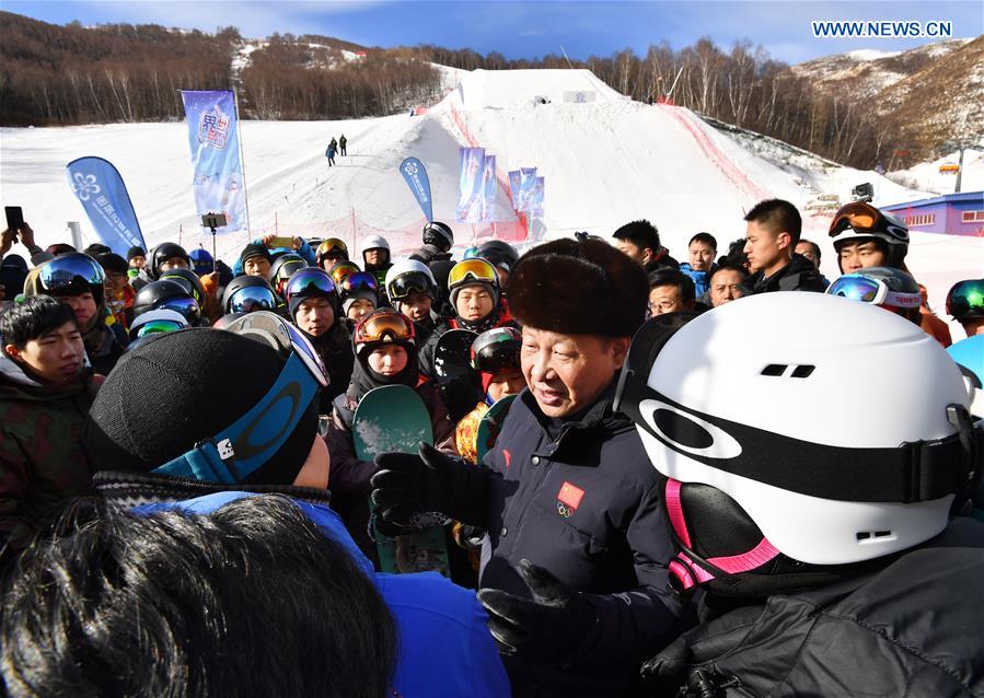 Presidente chinês destaca preparação de alta qualidade para Jogos Olímpicos de Inverno 2022