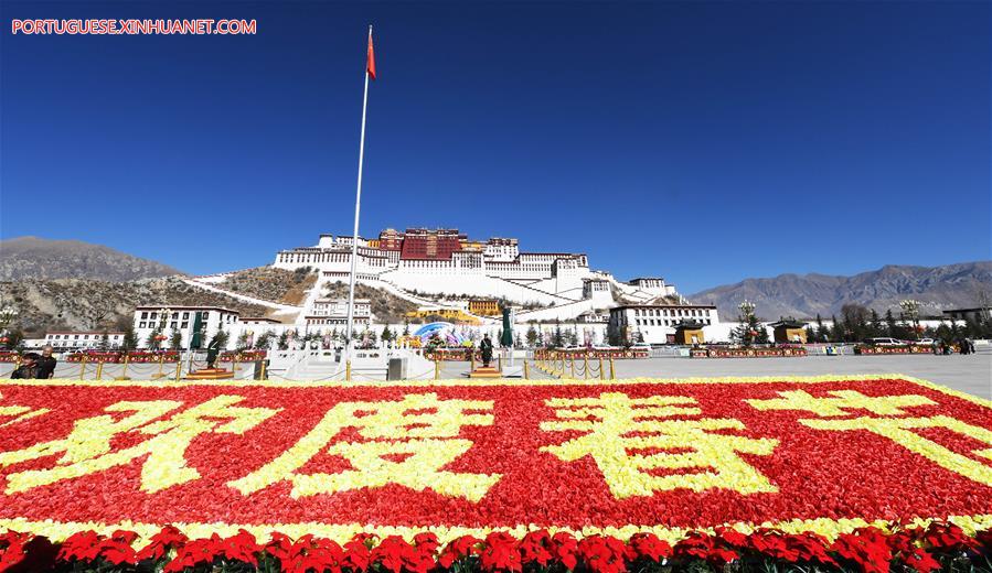 Preparativos para o Festival da Primavera por toda a China