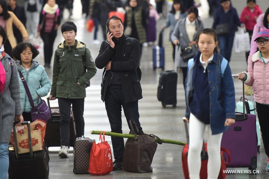 Ferrovias chinesas transportaram 52 milhões de passageiros durante o Festival da Primavera