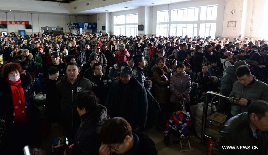 Ferrovias chinesas transportaram 52 milhões de passageiros durante o Festival da Primavera