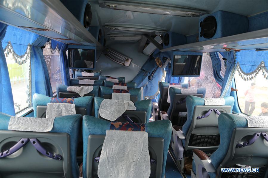 Acidente de ônibus em Taiwan deixa 21 feridos