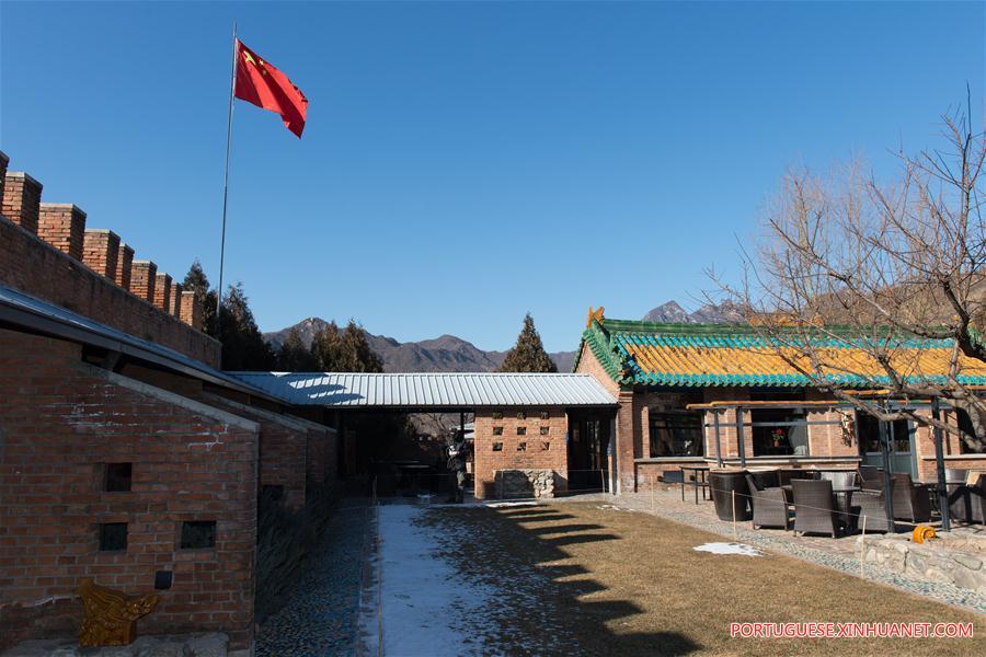 Hotel aos pés da Grande Muralha impulsiona a economia da Vila de Beigou, no norte de Beijing