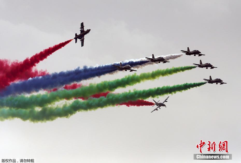 Galeria: Cerimónia de abertura da 13ª Exibição Internacional de Defesa em Abu Dhabi 