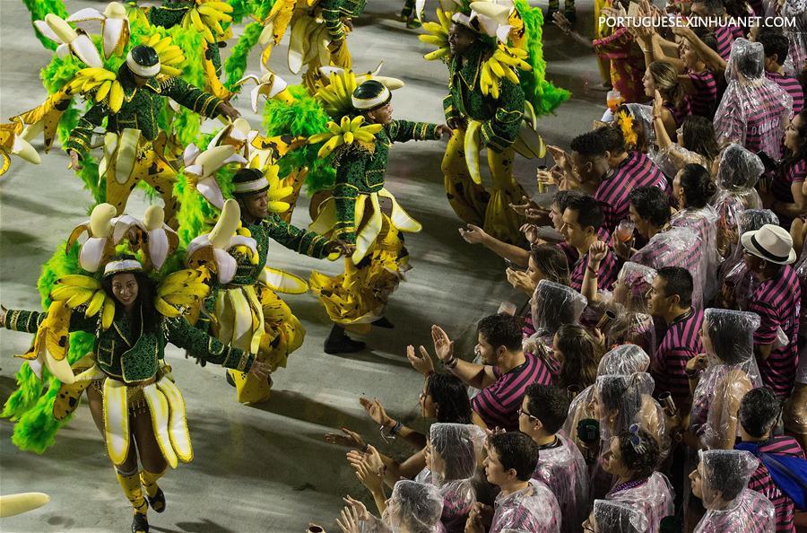 Desfiles das escolas de samba do Rio de Janeiro em imagens