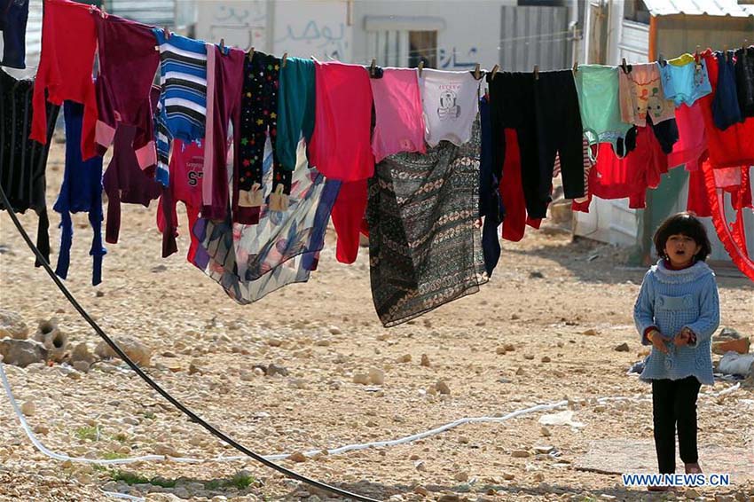 Vida diária dos refugiados sírios em Zaatari