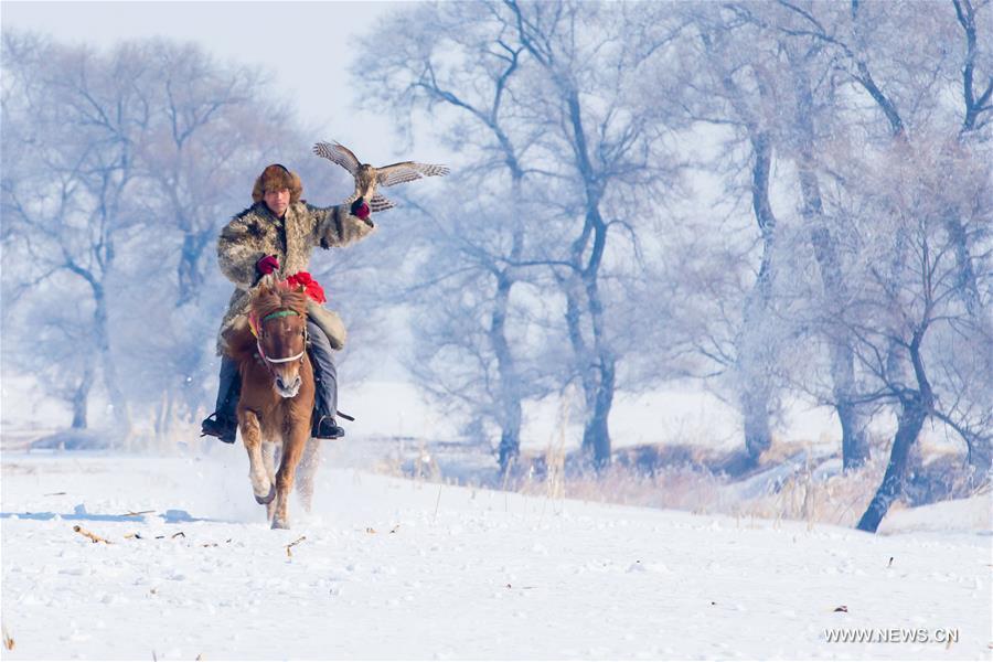 Galeria: Paisagem gelada em Jilin