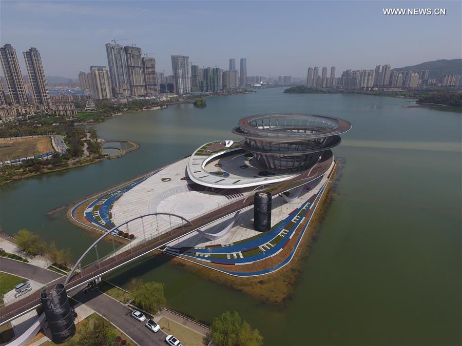 Plataforma panorâmica em espiral se torna novo marco de Changsha