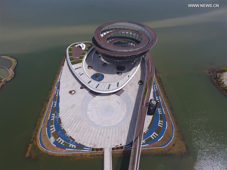 Plataforma panorâmica em espiral se torna novo marco de Changsha