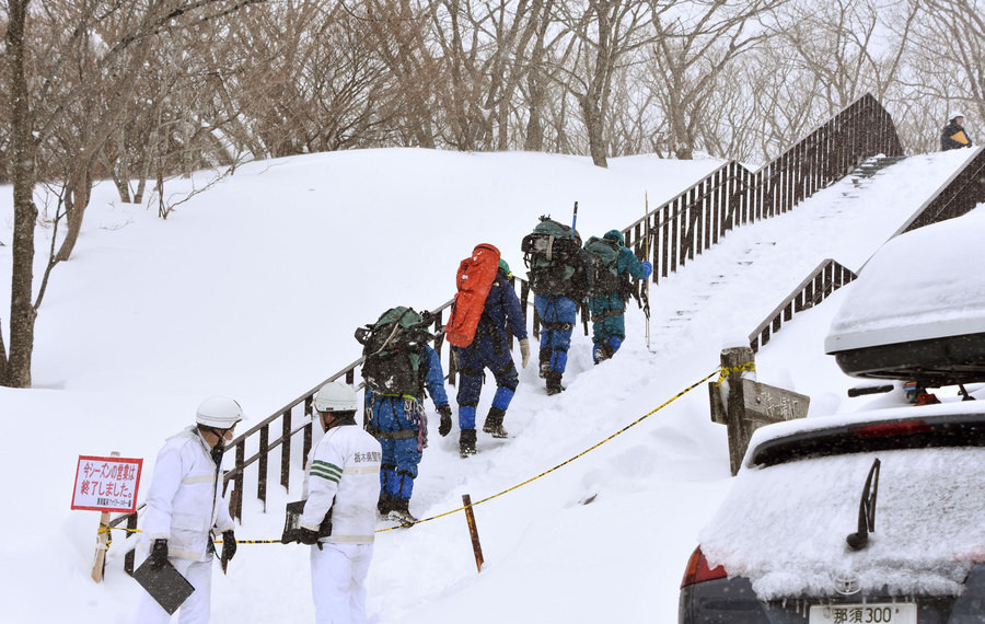 Avalanche no Japão deixa 8 mortos e 40 feridos